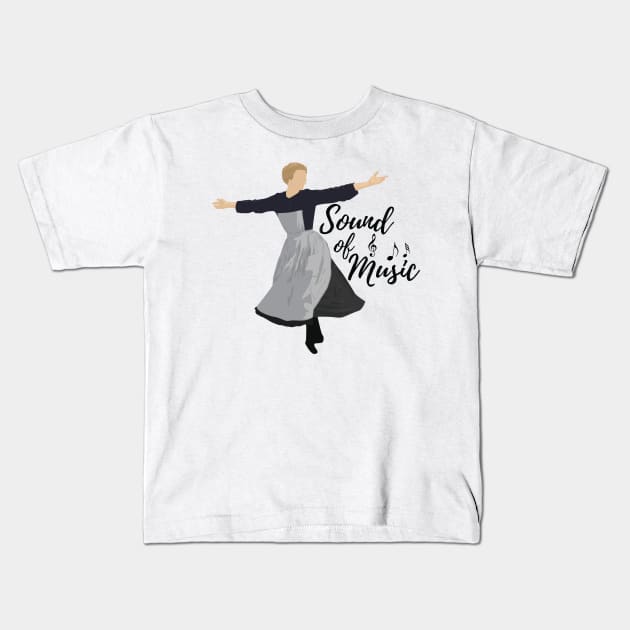 Sound of Music Kids T-Shirt by mariansar